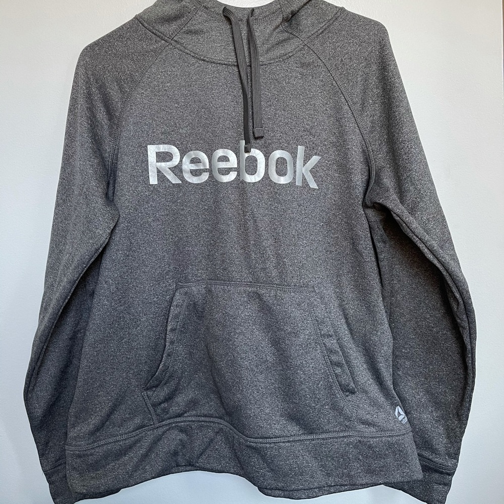(Reebok) Gray on Gray Hoodie